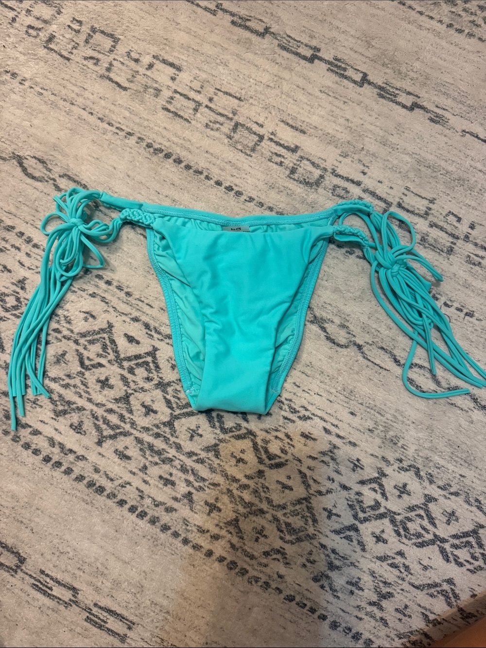 PQ Swim Turquoise Tie-Side Bikini Bottom